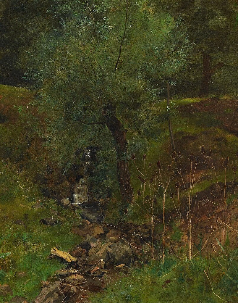 Salice presso il ruscello (1861) - Alte Nationalgalerie, Berlino